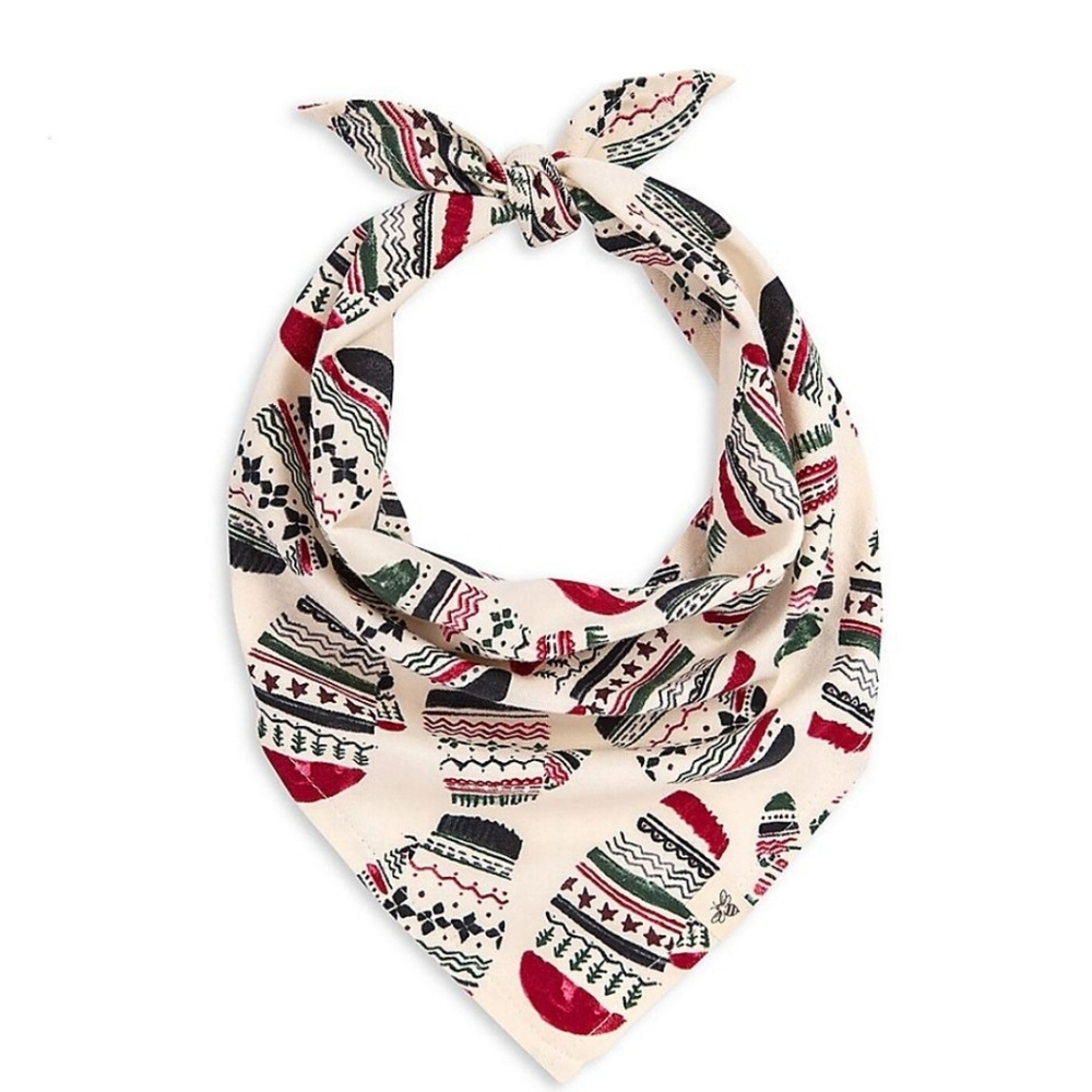 Burts bees family jammies dog bandana